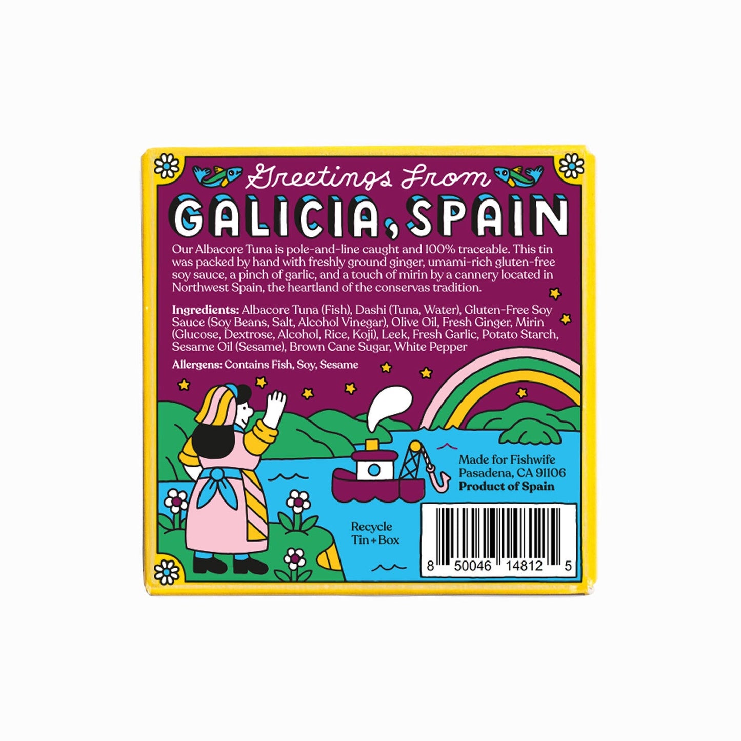 Albacore Tuna with Soy Ginger (12-Pack) - WHOLESALE