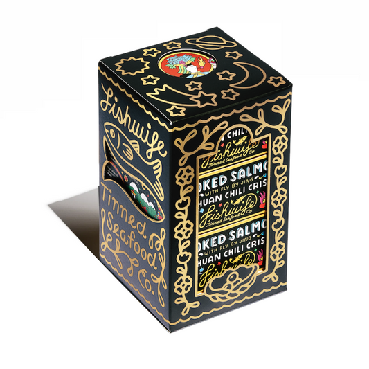 Smoked Salmon with Fly By Jing Chili Crisp (3-Pack)