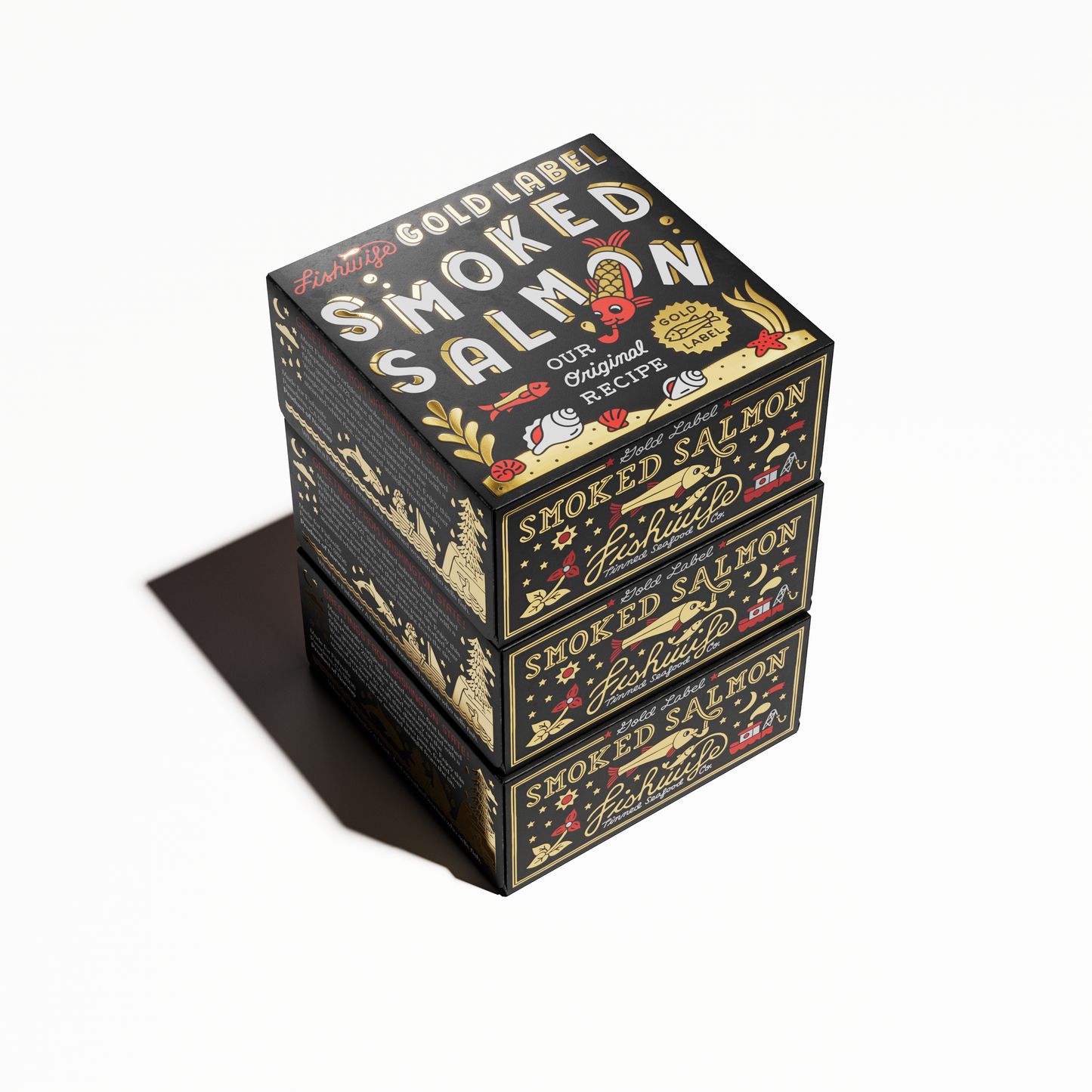 Gold Label Smoked Salmon (3-Pack)